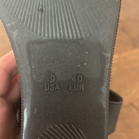 NWOT Jeffrey Campbell Candied Black Rubber Platform Sandals - Picture 10 of 10